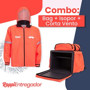 Combo 3: Bag + Isopor + Corta Vento