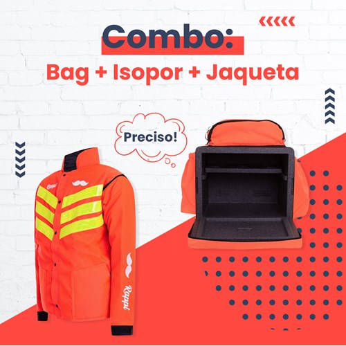 Combo 4: Bag + Isopor + Jaqueta
