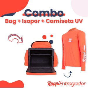Combo 7: Bag + Isopor + Camiseta UV